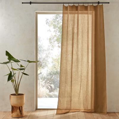 La Redoute Noctuelle Linen Voile Curtain