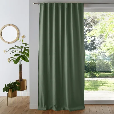 La Redoute Odorie Linen Blend Lined Curtain