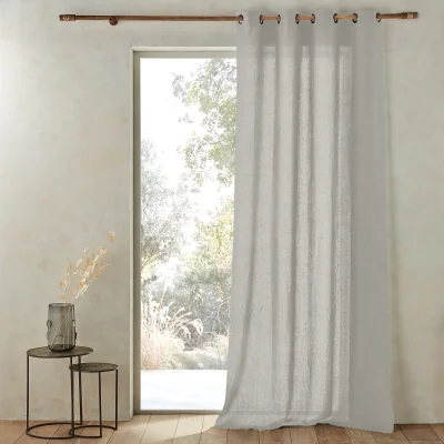 La Redoute Romane 100% Washed Linen Curtain