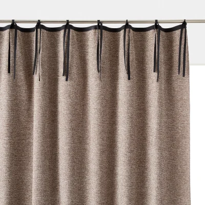 La Redoute Pirjo Braided Effect Knotted Curtain