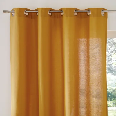 La Redoute Scenario Cotton Eyelet Curtain