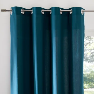 La Redoute Scenario Cotton Eyelet Curtain