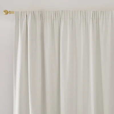 La Redoute Coline Linen Thermal Curtain with Pencil Pleat and Wave