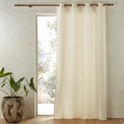 La Redoute Colin Cotton Lined Linen Curtain
