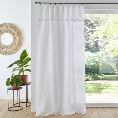 La Redoute Pampa Sheer Linen Curtain Panel
