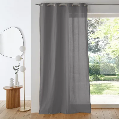 La Redoute Scenario Single Cotton Curtain with Eyelets