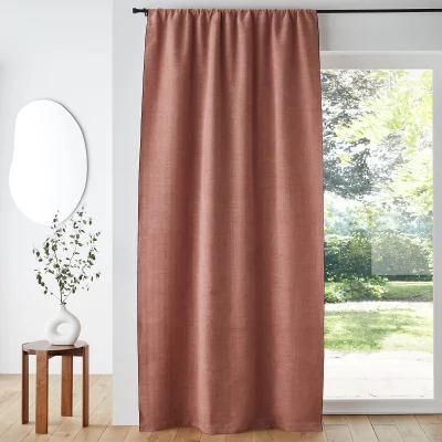 La Redoute Figuera Chenille Effect Curtain Panel