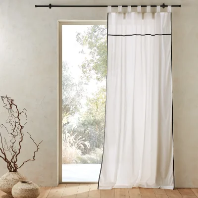La Redoute Jamdi Curtain Panel in Sheer Organic Cotton
