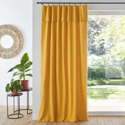 La Redoute Panama 100% Woven Cotton Curtain