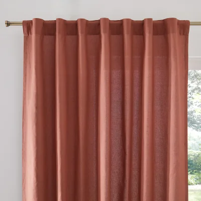 La Redoute Scénario Hidden Tab Cotton Curtain