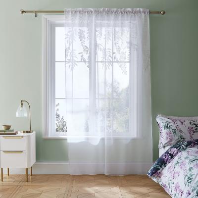La Redoute Wisteria Floral Voile Curtain Panel