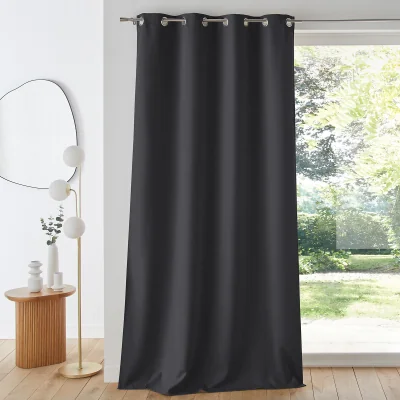 La Redoute Voda Double-Sided Blackout Curtain with Eyelets