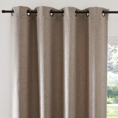La Redoute Montego Woven Eyelet Curtain