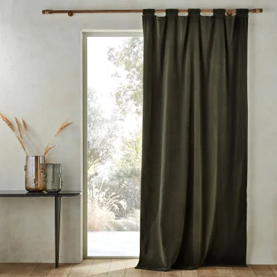La Redoute Taya Pure Cotton Velvet Curtain