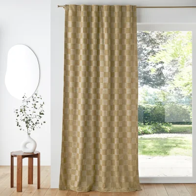 La Redoute Domeo Jacquard Chenille Effect Curtain