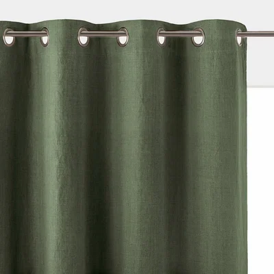 La Redoute Onega Blackout Radiator Curtain in Washed Linen