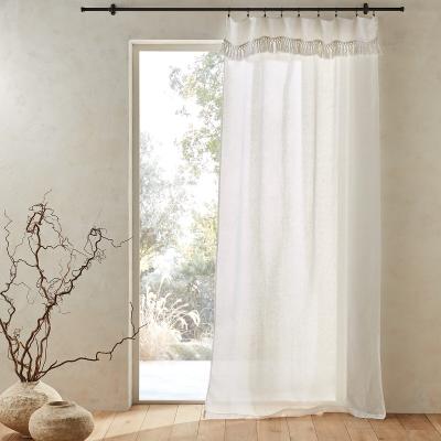 La Redoute Elphir Linen Muslin Voile Curtain Panel