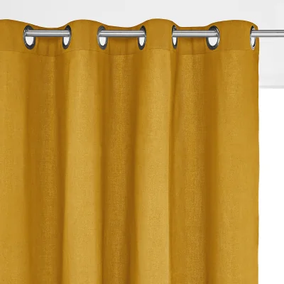 La Redoute Scenario Pure Cotton Radiator Curtain with Eyelets