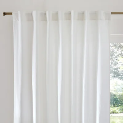 La Redoute Scénario Hidden Tab Cotton Curtain