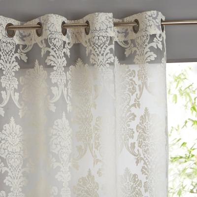 La Redoute Arabesque Damask Eyelet Curtain