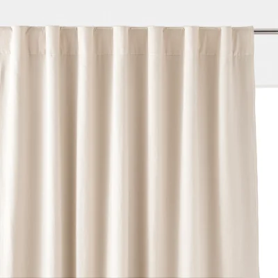 La Redoute Odorie Linen / Viscose Blackout Radiator Curtain