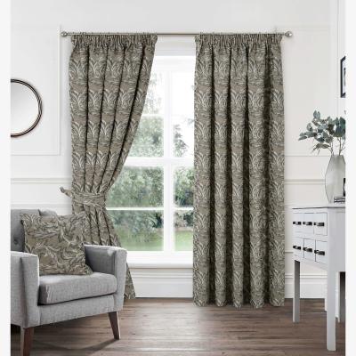 La Redoute Chenille Pencil Pleat Lined Curtains