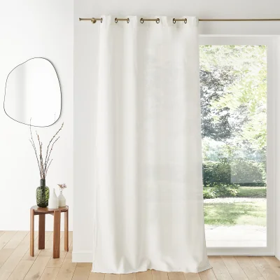 La Redoute Elba Linen Curtain with Eyelets