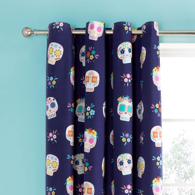 La Redoute Sugar Skulls Fiesta Curtains