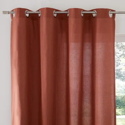 La Redoute Scenario Cotton Eyelet Curtain