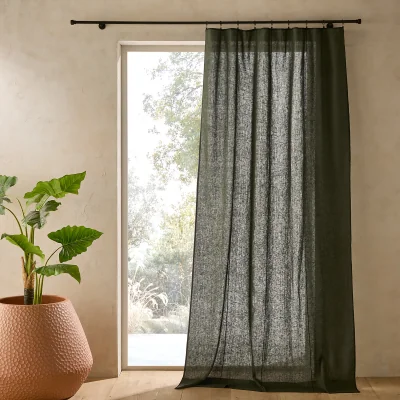 La Redoute Tojos Washed Linen Curtain
