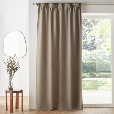 La Redoute Select Ruffled Braid Blackout Curtain
