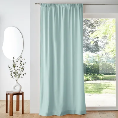 La Redoute Scenario Cotton Curtain with Gathered Header
