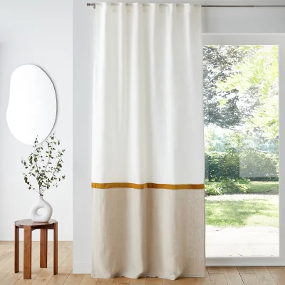 La Redoute Onega x Velvet Linen and Velvet Hidden Tab Curtain