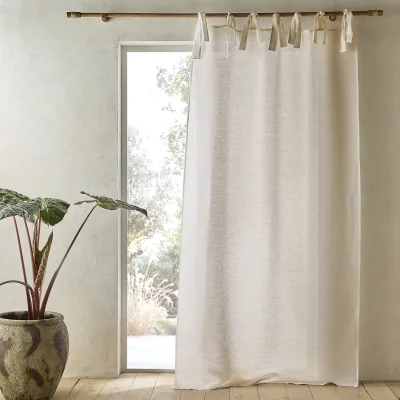 La Redoute Colin Pure Linen Curtain with Knots