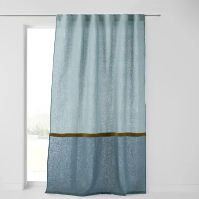 La Redoute Onega x Velvet Linen / Velvet Curtain with Hidden Tabs