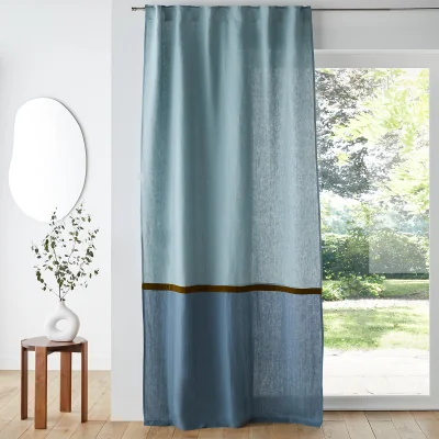 La Redoute Onega x Velvet Linen and Velvet Hidden Tab Curtain