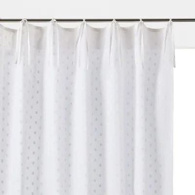 La Redoute Bhala Spotted Cotton Voile Curtain