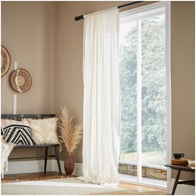 La Redoute Broderie Cotton Anglaise Voile Curtain Panel