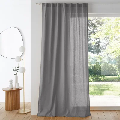 La Redoute Scenario Hidden Tab Cotton Curtain