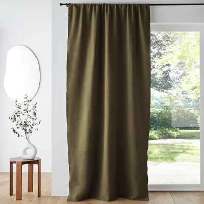 La Redoute Figuera Chenille Effect Curtain Panel