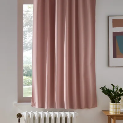 La Redoute Voda Blackout Radiator Curtain with Eyelets