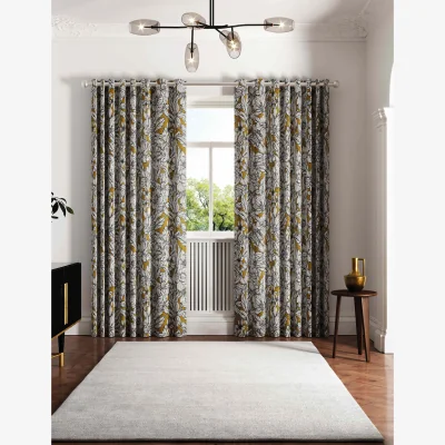Marks & Spencer Ted Baker Vietnm Lined Curtains Gold