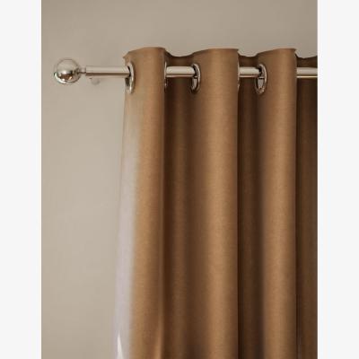 Marks & Spencer M&S Velvet Eyelet Curtains Bronze