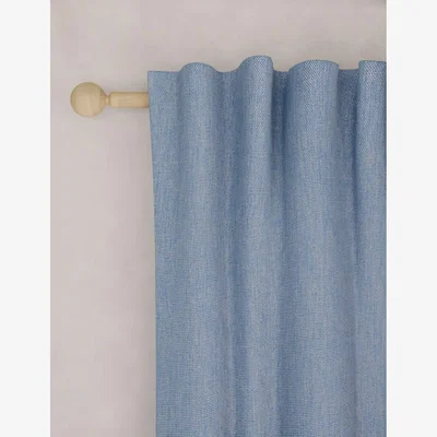 Marks & Spencer M&S Brushed Multiway Curtains Mid Blue