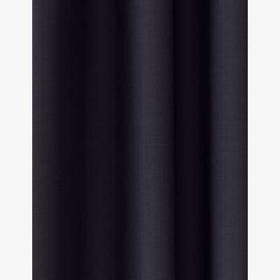 Marks & Spencer M&S Faux Silk Eyelet Blackout Curtains - NAR90 - Navy, Navy,Dark Charcoal,Slate,Ivory,Champagne,Soft Pink,Silver