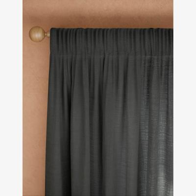 Marks & Spencer M&S Collection Sheer Slot Top Curtains - WDR90 - Charcoal, Ecru,Stone,Charcoal