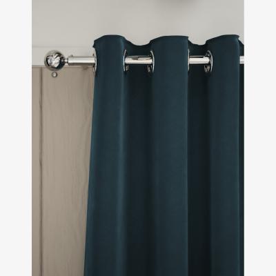 Marks & Spencer M&S Velvet Eyelet Curtains Mid Blue