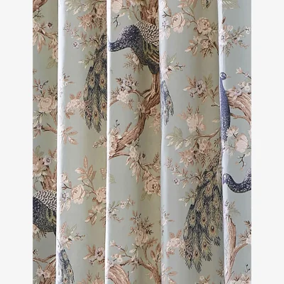 Marks & Spencer Laura Ashley Belvedere Pure Cotton Eyelet Curtains Duck Egg