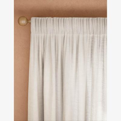 Marks & Spencer M&S Sheer Slot Top Curtains Ecru
