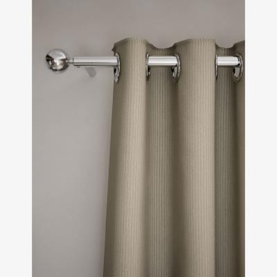 Marks & Spencer M&S Velvet Ribbed Eyelet Blackout Curtains - WDR54 - Champagne, Champagne,Forest Green